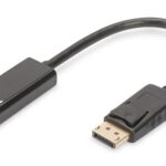 Digutus AK-340408-001-S DisplayPort (DP) HDMI DP Erkek - HDMI Tip A Dişi