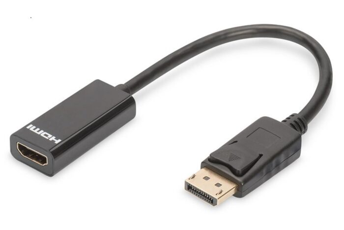 Digutus AK-340408-001-S DisplayPort (DP) HDMI DP Erkek - HDMI Tip A Dişi