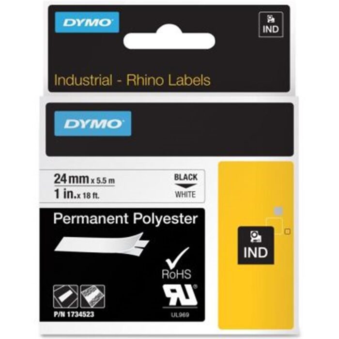 Dymo 18057 RhinoPRO Isıyla Küçülen Şerit19mmx1