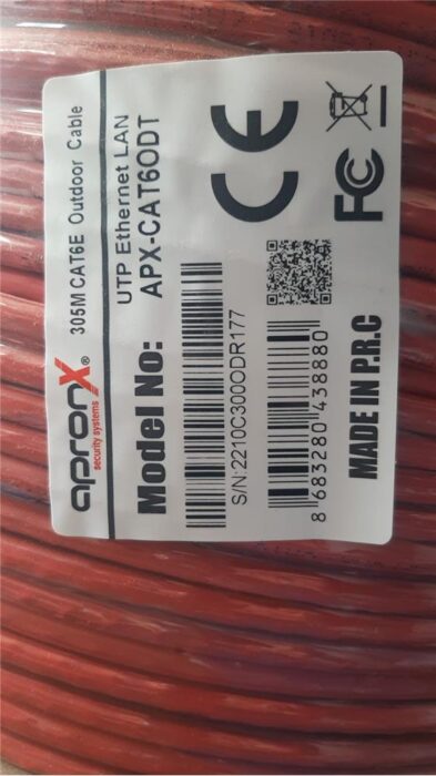 Apronx Cat6 23AWG 305Mt Outdoor 0