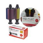 Evolis Tam Panel YMCKO Renkli Ribbon R3011 200 Baskı