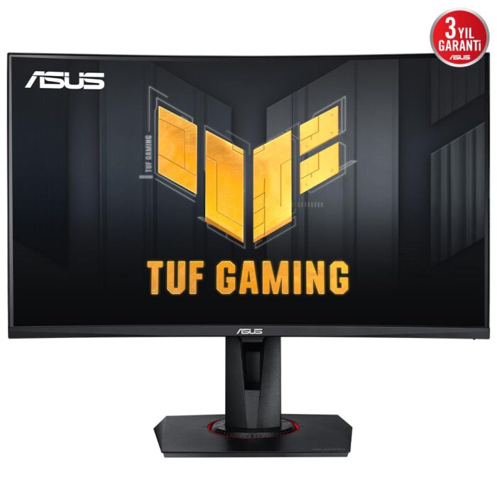 Asus 27" Tuf Gaming Vg27Vqm Curved 1920X1080 1Ms 240Hz Dp Hdmı Vesa Yükseklik Ayarlı Monitör