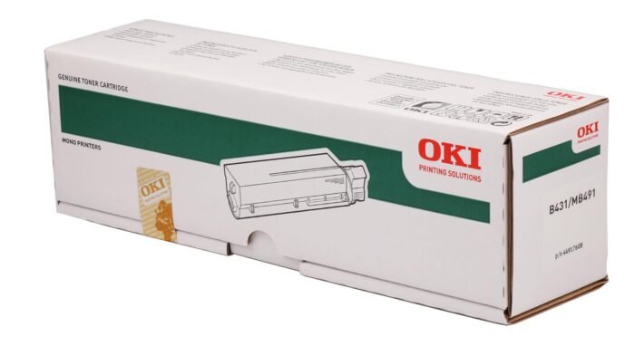 OKI 44917602 SİYAH TONER B431 - MB491 12.000 SAYFA