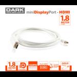 Dark MDPXHDMIL180 1.8mt Mini Displayport to Hdmı Kablo