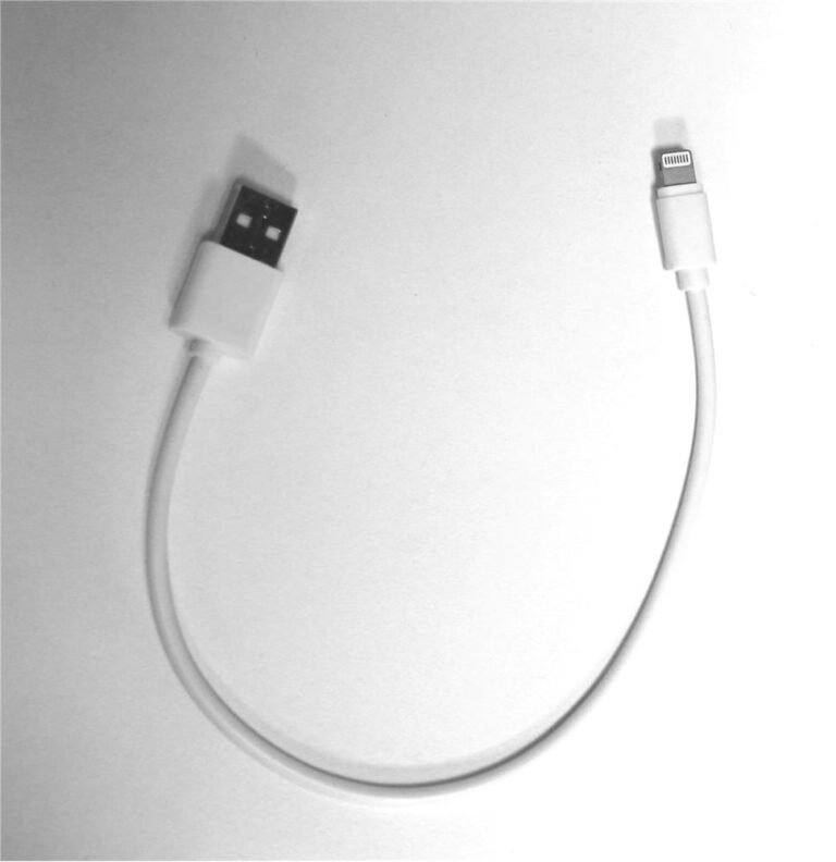 Megatech Lightning Powerbank Kısa Şarj Kablosu 0