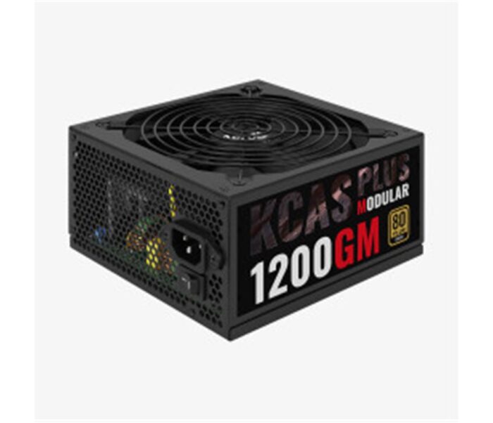 Aerocool-AE KCASP1200GM KCAS1200GM 1200W 100-240V AC 14cm Fan 80+ Gold Güç Kaynağı