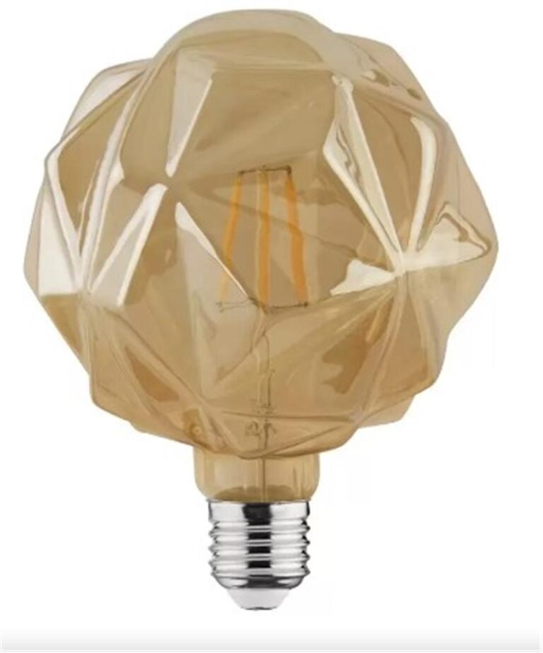 Horoz Crystal-6 Rustıc Led Ampul 6W 2200K Flament