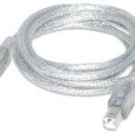 Inca IPR-01T 1.5 mt Usb Yazıcı Kablosu Şeffaf