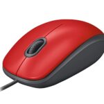 Logitech 910-006759 M110 Kırmızı Silent (Sessiz) Kablolu Optik USB Mouse
