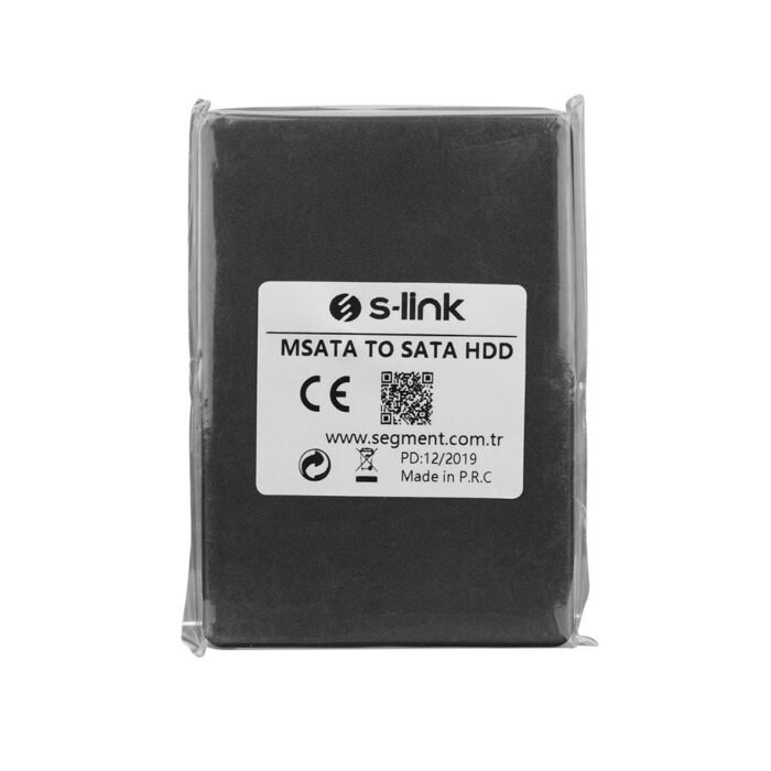 S-link MSATA TO SATA Harici 2.5" Siyah Hdd Kutusu