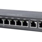 Ruijie-Reyee RG-EG210G-P 8 Port Poe+ 10-100-1000 Mbps Yönetilebilir Switch Çelik Kasa