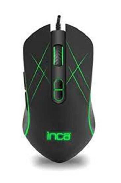 Inca CHASCA Img-039t 3200Dpı Örgülü 6 Led RGB SOFTWEAR- SİLENT Gaming Mouse (1