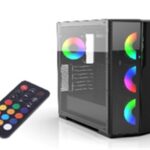 Inca Emg-17XN 4X1200mm Kumandalı ARGB Fan Gaming Computer Case