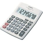 Casio MW-5V-WE 8 Hane Beyaz Masa Üstü Hesap Makinesi
