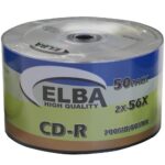 Elba CD-R 700MB-80MIN 56x 50li Shrink
