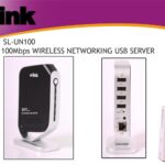 S-link SN-UN100 100mhps Wrls Networking Usb Server