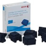 Xerox 108R01022 ColorQube 8900 Genuine Solid Ink Cyan Mavi 6 Stick