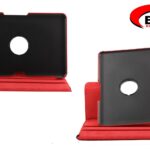 Elba Samsung Tab2 P5100 Renkli Kılıf 360 Derece Dönebilen (Beyaz-Kırmızı-Açık Mavi-Siyah) 10.1"