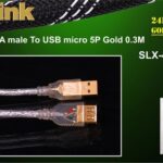 S-link SLX-419 0.30mt Micro 5p Kamera Kablosu