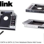 S-link SL-SSD13 Sata 2.5" 12.7mm Harddisk (hdd) Kutusu
