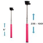 S-link SL-S35 Bluetooth Pembe Selfie Çekim Çubuğu