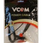 Vcom CE033-1.5MT Amerikan Uçlu Teyp Power Kablosu