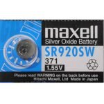 Maxell Sr-920Sw-371 10lu Paket Pil