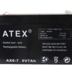 Atex AX-12V 18AH Bakımsız Kuru Akü