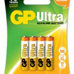 GP G-Tech LR03 AAA Boy Ultra Alkalin İnce Kalem Pil 4'lü Paket GP24AUMB-U4