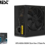 Everest EPS-600A 600w 12cm Fsn 4 Sata Aktif Pfc Güç Kaynağı Power Supply
