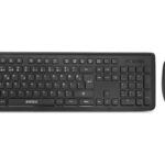 Everest Presty KM-62 Siyah Kablosuz Q Multimedia Klavye Mouse Set Caps lock Işığı 1200dpı 10mt