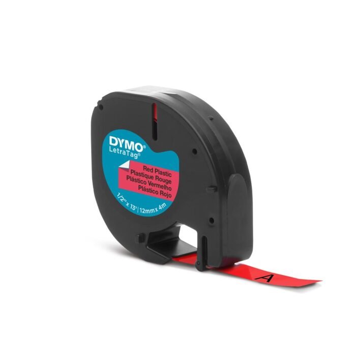 DYMO S0721630 LetraTag Plastik Şerit ( 12 mm X 4 mt )
