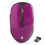 Everest SM-865 6D 1600dpi Alkalin Pilli Bordo Kristal Kutulu Kablosuz Sessiz Mouse