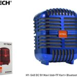 Hytech HY-S40 DC 5V Bluetooth Speaker Mavi Usb+TF Kart
