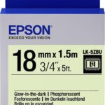 Epson LK-4YBP Pastel Sarı Üzeri Siyah 12mm 9Metre Etiket
