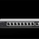 Ruijie-Reyee RG-ES209GC-P 8 Port POE+ 10-100-1000Mbps+1Port 10-100-1000Mbps Yönetilebilir Çelik 120W