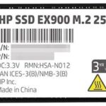 Hp 250GB EX900 M.2 PCIe 3.0 x4 NVMe 3D TLC NAND 2100Mb-Sn 2YY43AA Ssd Disk
