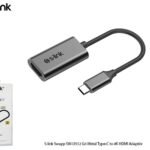 S-link Swapp SW-U512 4K@30Hz Gri Metal Type-C to 4K HDMI Adaptör