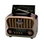 Everton RT-826 Bluetooth-USB-SD-FM Şarjlı Nostaljik Radyo Güneş Panelli