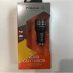 Megatech T05-M24 Siyah 2.4A 2Usb Çelik Araç Şarj Aleti