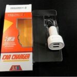 Megatech T-05m24 Beyaz 3.1a 2Usb Araç Şarj Cihazı