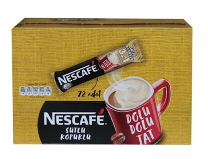 Nestle Nescafe 3ü1 Arada Sütlü Köpüklü 72 Adet 17
