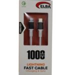 Elba Elb39 L20 Iphone To Type-c 1Mt Beyaz Şarj Kablosu Beyaz