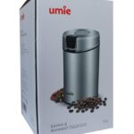 UMIE KB-U52 65G kapasiteli Pazlanmaz Çelik 160W Kahve ve Baharat Öğütücü