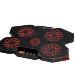 Frisby FNC-5255B GP5 Notebook Soğutucu & Stand (5xFan) LCD Kontrol Pane Metal Izgara 2 x USB Port