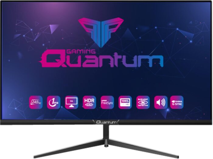 Technopc 23.8" Quantum Gaming PG24 FHDVA 1ms 300Nit 200Hz 2xHDMI 1xDP 1xSPK RGB Light Monitör