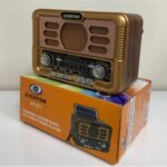 Everton Rt-671 Bluetooth Fm-Usb-Tf-Aux Şarjlı Solar Nostaljik Radyo Güneş Panelli