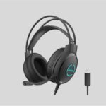 A4 Tech FH-300U Kablolu Siyah Neon Usb Mikrofonlu Kulaklık