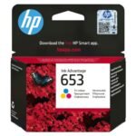 HP 653 Color Renkli Kartuş 3YM74AE