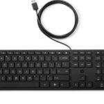 HP 9SR37AA 320K Kablolu Usb Q Klavye Siyah